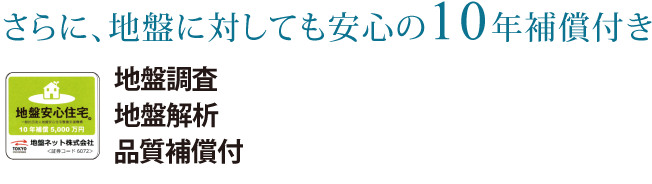 地盤調査保償