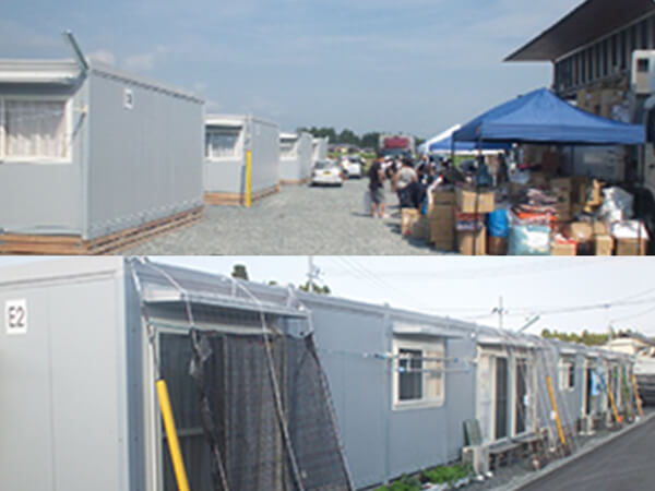 応急仮設住宅建設3